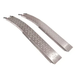 Ohio Steel 1084A Folding Arched Aluminum Ramps 1500Lb Capacity