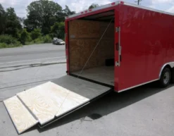 Enclosed Trailer 8.5'x24' Red - Motorcycle Trailer Car Truck Argo ATV Hauler Storage 11 Enclosed Trailer 8.5'x24' Red - Motorcycle Trailer Car Truck Argo ATV Hauler Storage -Tool Comprehensive 14 3 2