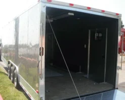 Enclosed Trailer 8.5'x36' Gooseneck Event Food Car Hauler (Silver) Storage 10 Enclosed Trailer 8.5'x36' Gooseneck Event Food Car Hauler (Silver) Storage -Tool Comprehensive 16976 5