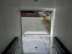 Enclosed Trailer 8.5'x18' Grey - Custom Enclosed Car Bike Cargo Hauler Storage -Tool Comprehensive 17 3 3