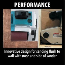 Makita MAK9903 - 3" X 21" Belt Sander - 8.8 AMP Motor -Tool Comprehensive 1 67 3