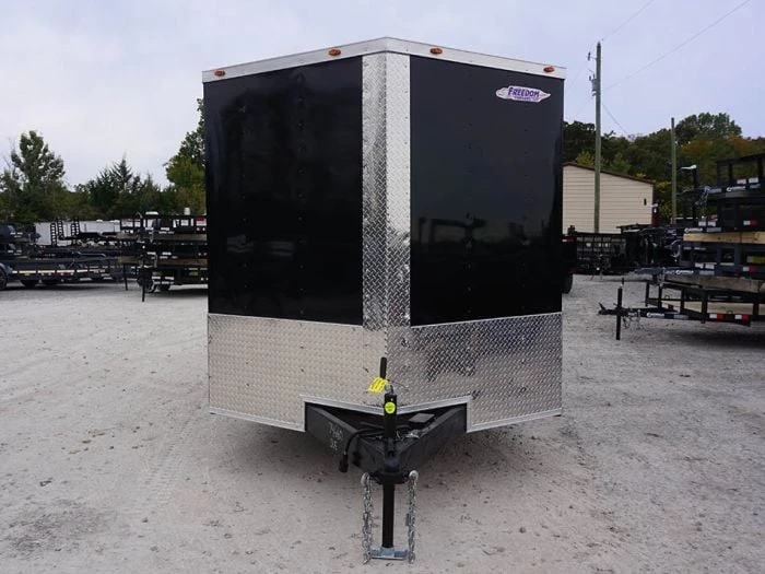 Enclosed Utility Hybrid Trailer 7'x18' With Side Door- Lawn Mower Equipment Hauler Storage 2 Enclosed Utility Hybrid Trailer 7'x18' With Side Door- Lawn Mower Equipment Hauler Storage - Image 2