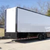 8.5x20 White V-Nose Enclosed Trailer With Blackout Pkg (2) 5,200lb Axles