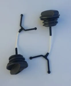 2 Husqvarna Fuel Oil Caps For 240 235 Chainsaws 545070801