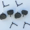 Four Husqvarna Chainsaw Fuel/Oil Caps 435-450 Models 501819602