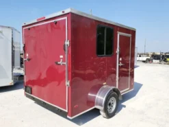 Enclosed Trailer 7' X 10' Brandy Wine Custom Equipment Storage -Tool Comprehensive 20190906 152909