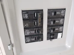 8.5' X 48' White Gooseneck Enclosed Trailer Storage 9 8.5' X 48' White Gooseneck Enclosed Trailer Storage -Tool Comprehensive 20200129 102710