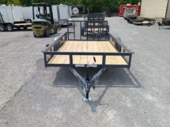 Utility Trailer 6.4'x12' Reinforced Dovetail Gate Mower -Tool Comprehensive 20210802 131144