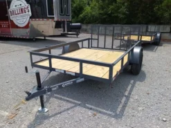 Utility Trailer 6.4' X 10' Reinforced Dove Tail Gate -Tool Comprehensive 20210802 133625 1