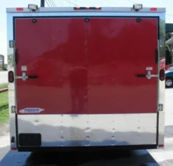 Enclosed Trailer 8.5'x26' Red - Motorcycle Car Bike Hauler Storage -Tool Comprehensive 3 29