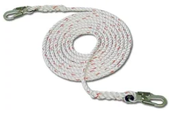 French Creek 410-100 100' Polyblend Synthetic Lifeline With Locking Snaps