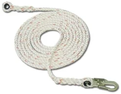 French Creek 411-100 Polyblend Lifeline W/ Locking Snap