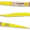 French Creek Production 490A Lanyard 6' Shock Absorbing Web Lock Snaps On Ends