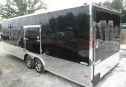 Enclosed Trailer 8.5'x24' Custom Car Motorcycle Bike Hauler Storage -Tool Comprehensive 4 19