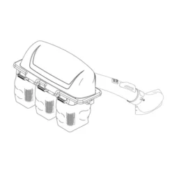 Husqvarna 960730004 Bagger 42" Fabricated Deck Tractors -Tool Comprehensive 539111301bagger 2 1