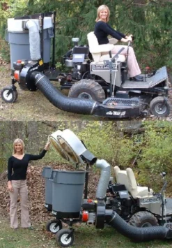 Trac Vac 655 Lawn Mower Bagger Vacuum PB 5.5 Hp Honda