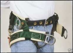 Buckingham Tree Climbing Saddle With Neoprene Leg Straps