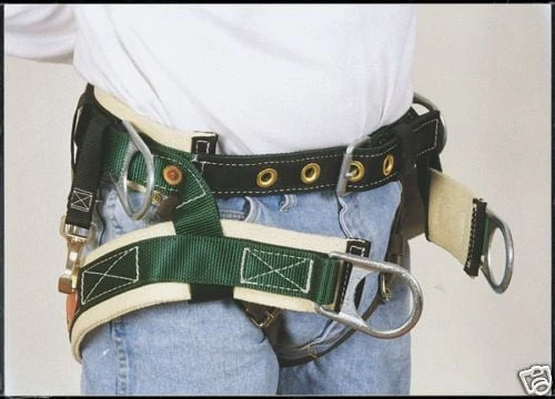 Buckingham Tree Climbing Saddle With Neoprene Leg Straps 1 Buckingham Tree Climbing Saddle With Neoprene Leg Straps