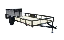 Utility Trailer 6.4'x14' Dovetail With Gate