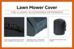 Classic 73117-SUN Lawn Mower Cover For Sun Joe Walk-Behind Mowers Black -Tool Comprehensive 73117 ego 02 1 1 1 1