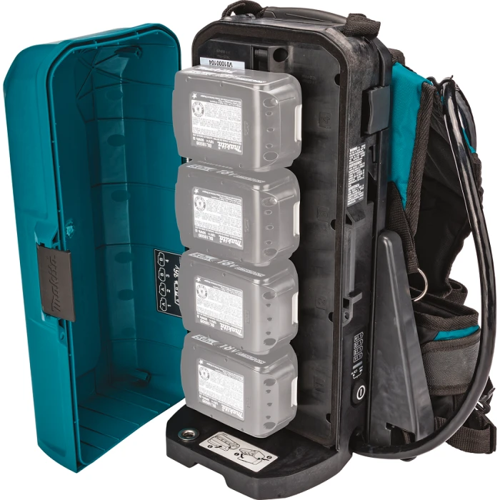 Makita PDC01 LXT LXT X2 (36V) Portable Backpack Power Supply 2 Makita PDC01 LXT LXT X2 (36V) Portable Backpack Power Supply - Image 2