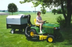 Trac Vac 860 Lawn Mower Bagger Vacuum 3 Point Hitch 8 Hp Briggs