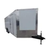 Enclosed Trailer 8.5' X 20' White 3500lb Axles - Cargo Hauler Storage