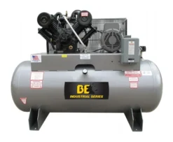 BE AC10120B3 120 Gallon Air Compressor 460V 3 Phase 10 HP