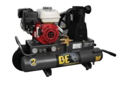 BE AC658HB 8 Gallon Wheeled Gas Air Compressor 196cc Honda