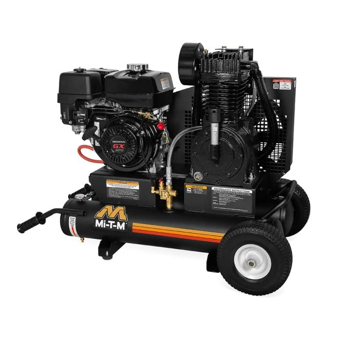 MI-T-M AM2-PH09-08M 8-Gallon 196cc Honda Air Compressor 1 MI-T-M AM2-PH09-08M 8-Gallon 196cc Honda Air Compressor