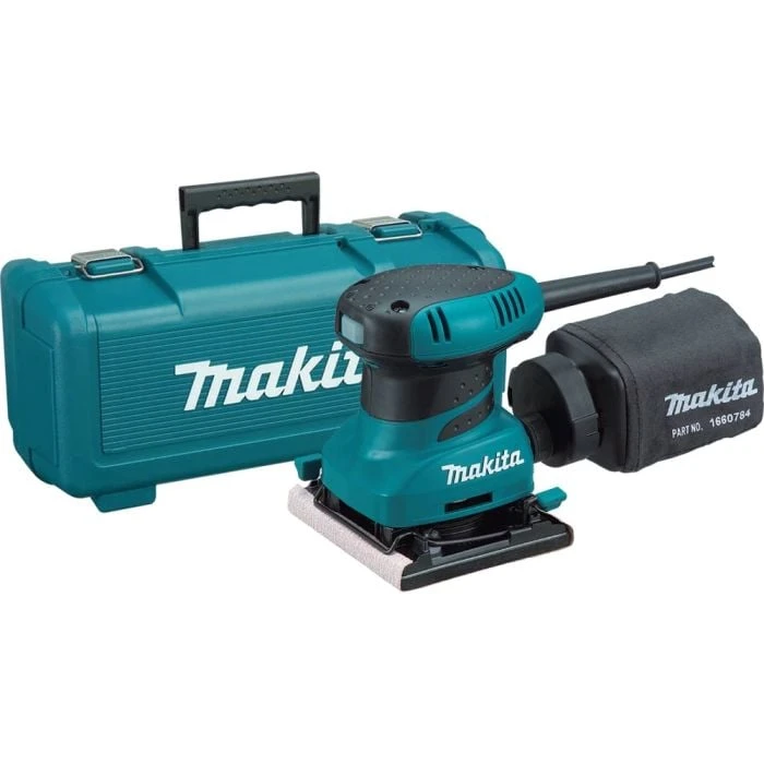 Makita BO4556K 1/4 Sheet Finishing Sander, With Tool Case 1 Makita BO4556K 1/4 Sheet Finishing Sander, With Tool Case