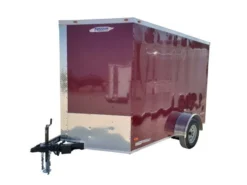 Enclosed Trailer 7' X 10' Brandy Wine Custom Equipment Storage