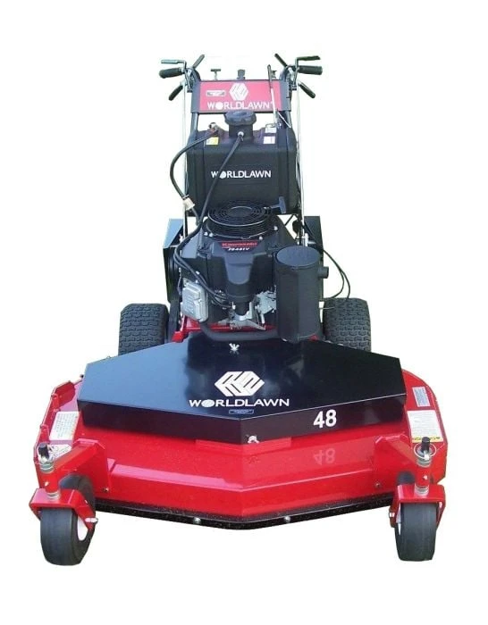 WorldLawn 48" Belt Driven Walk Behind Mower 14.5HP KAW 1 WorldLawn 48" Belt Driven Walk Behind Mower 14.5HP KAW