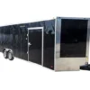 Enclosed Trailer 8.5' X 26' Black Race Ready Tandem 5,200lb Axles Storage