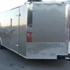 Enclosed Trailer 8.5'x24' Silver - Car Motorcycle Cargo Hauler Storage