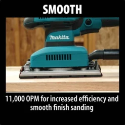 Makita BO3710 - 1/3 Sheet Finishing Sander - 11,000 OPM 10 Makita BO3710 - 1/3 Sheet Finishing Sander - 11,000 OPM -Tool Comprehensive c640d1bd 7d01 4e0b b9e8 e4b943c391c1 bo3710 f 1500px