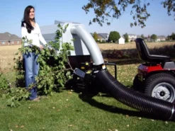 Trac Vac Model CV880 Chipper Debris Vacuum 8 HP Briggs & Stratton Engine