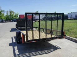 6.4x14 Straight Deck Utility Trailer 3,500lb Axles Tall Gate -Tool Comprehensive dsc00045 1 1