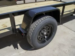 6.4x14 Straight Deck Utility Trailer 3,500lb Axles Tall Gate -Tool Comprehensive dsc00047 1 2