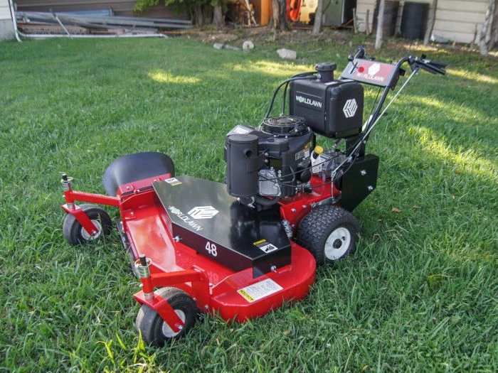 WorldLawn 48" Belt Driven Walk Behind Mower 14.5HP KAW 3 WorldLawn 48" Belt Driven Walk Behind Mower 14.5HP KAW - Image 3