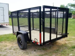 5x8 Straight Deck Utility Trailer With 4ft Mesh Side 3500lb Axle -Tool Comprehensive dsc00395 2