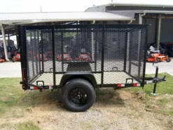 5x8 Straight Deck Utility Trailer With 4ft Mesh Side 3500lb Axle -Tool Comprehensive dsc00397 3