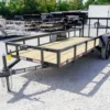 5x14 Dovetail Utility Trailer 3,500lb Axle
