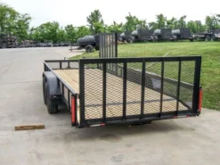 6.4x20 Utility Trailer With Side Gate And 18" Mesh (2) 3,500lb Axles -Tool Comprehensive dsc00618 1
