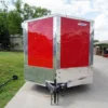 Custom Red 8.5x24 Enclosed Trailer (2) 5200lb Axles ATP Floor Storage