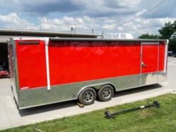 Custom Red 8.5x24 Enclosed Trailer (2) 5200lb Axles ATP Floor Storage -Tool Comprehensive dsc00696 2