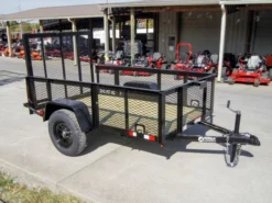 5x8 Straight Deck Utility Trailer With 2ft Mesh Side 3500lb Axle 11 5x8 Straight Deck Utility Trailer With 2ft Mesh Side 3500lb Axle -Tool Comprehensive dsc01023 6