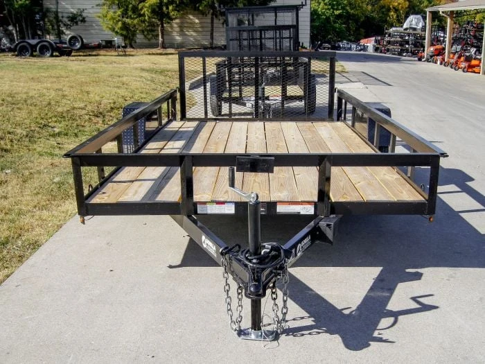 7x14 Dovetail Utility Trailer 3,500lb Axle With Brake 2 7x14 Dovetail Utility Trailer 3,500lb Axle With Brake - Image 2