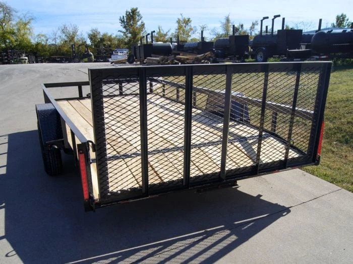 7x14 Dovetail Utility Trailer 3,500lb Axle With Brake 5 7x14 Dovetail Utility Trailer 3,500lb Axle With Brake - Image 5