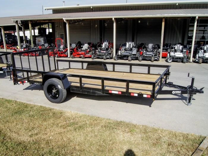 7x14 Dovetail Utility Trailer 3,500lb Axle With Brake 1 7x14 Dovetail Utility Trailer 3,500lb Axle With Brake